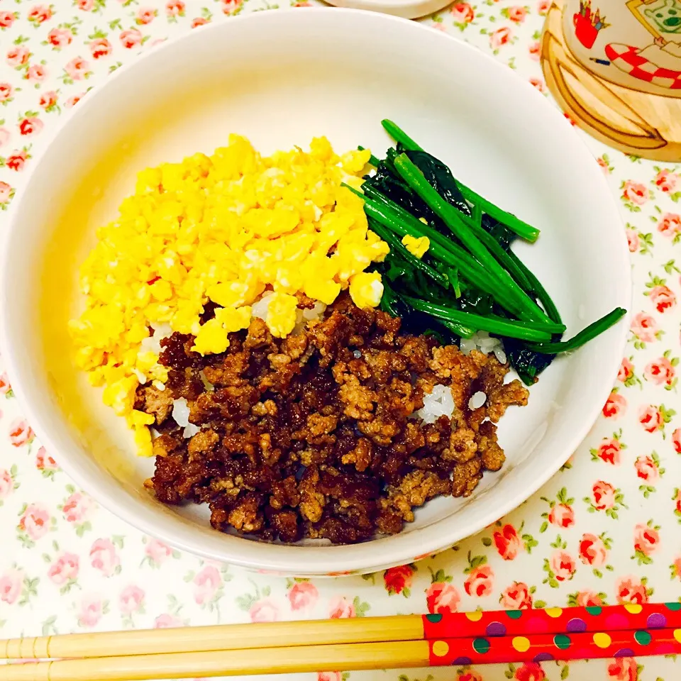 そぼろ丼|まりぼんぼんさん