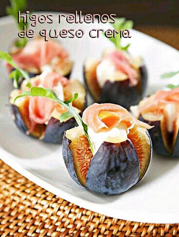 figs stuffed with cream cheese|erreta (euskadi)さん