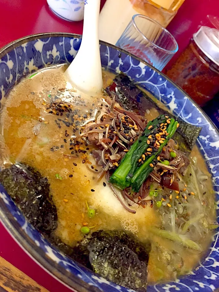 Snapdishの料理写真:じゅんさいラーメン‼️|hamさん