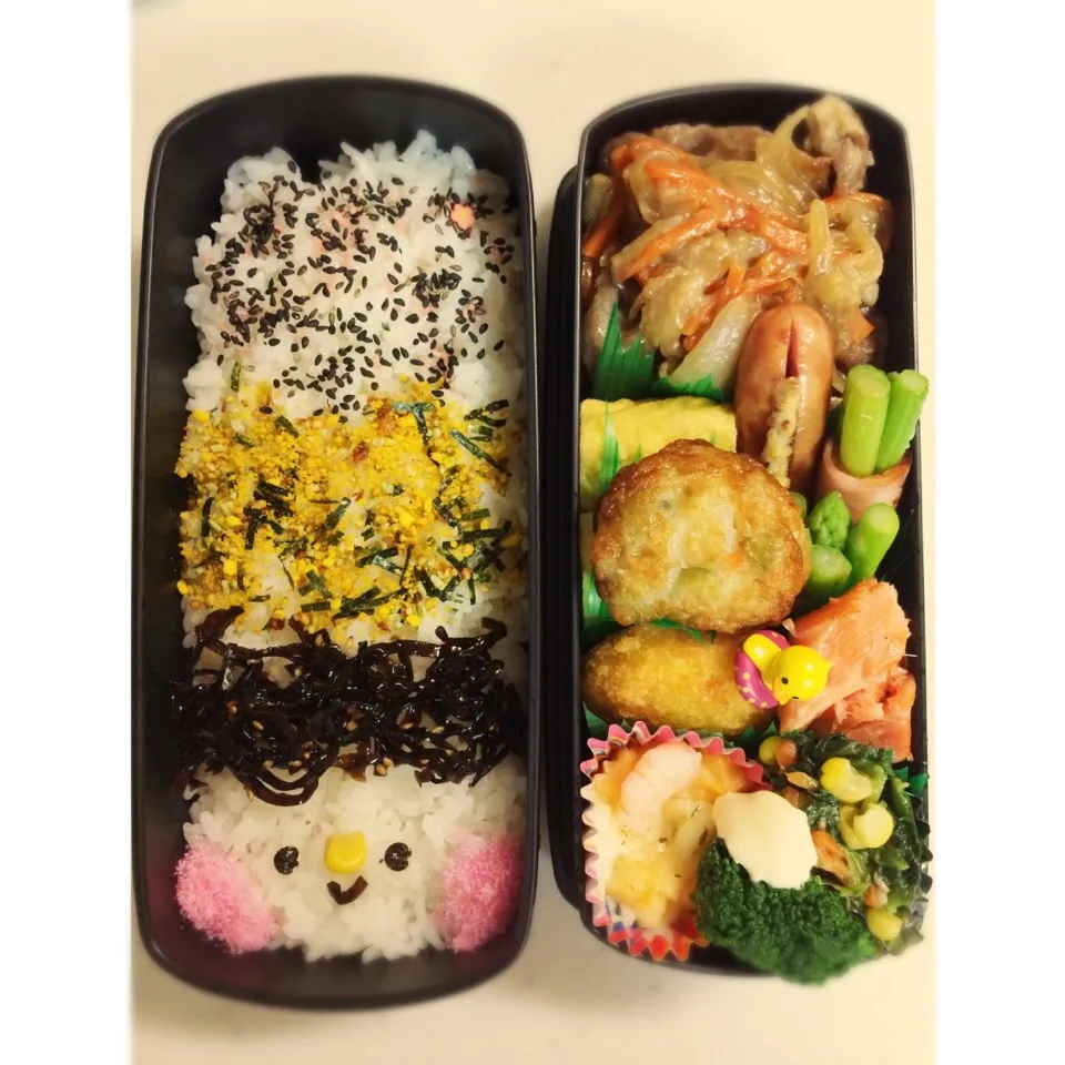 Snapdishの料理写真:旦那さんのお弁当|ゆ◎◯◎☆さん