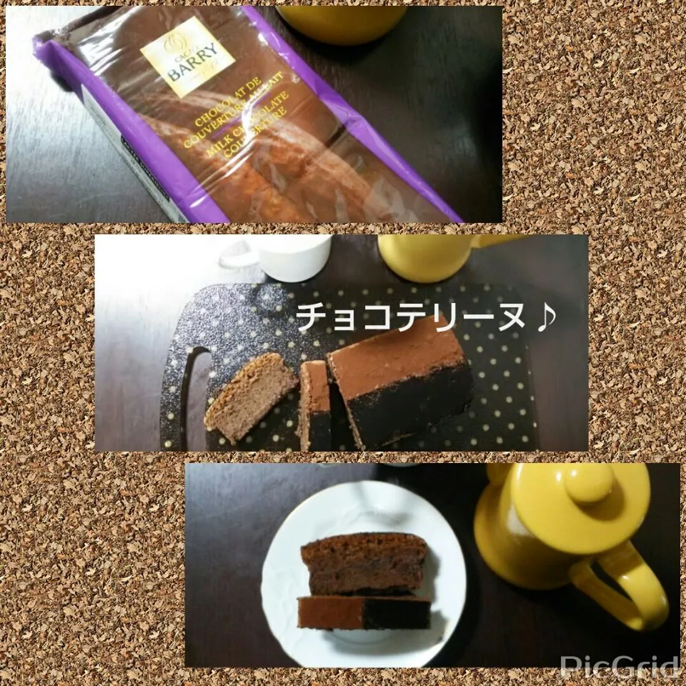 Snapdishの料理写真:sakurakoさんのまったり濃厚チョコレートテリーヌ🍫|ゆっこさん