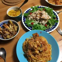 Snapdishの料理写真:主人作イタリアンコース|kaoruさん