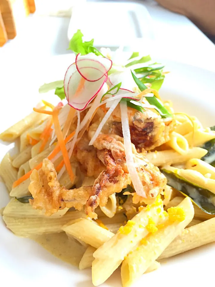 Salted egg crab pasta|Carol Pohさん