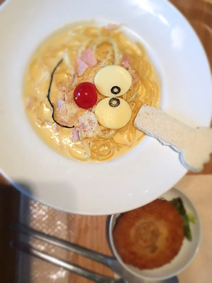 Snapdishの料理写真:コロ助カルボナーラ！|amamamさん