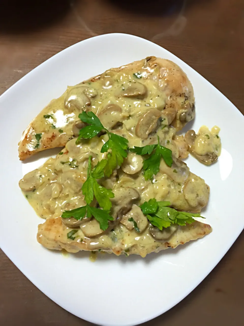 Creamy Chicken and Mushroom Skillet|joさん