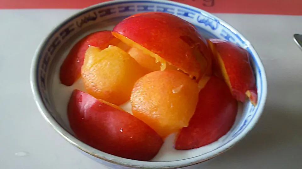 Snapdishの料理写真:Joghurt with fruits|Vanessa Blackpoolさん