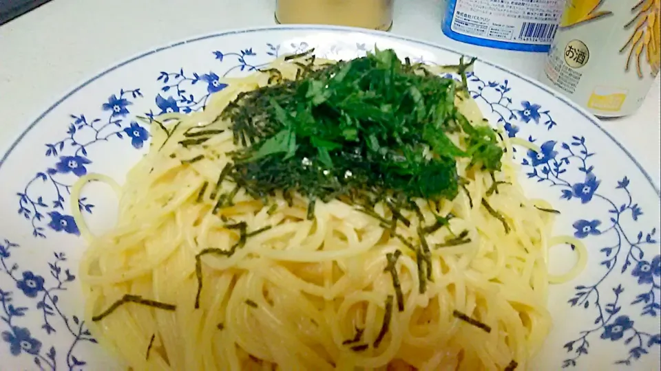 Snapdishの料理写真:明太子パスタ|かずえさん