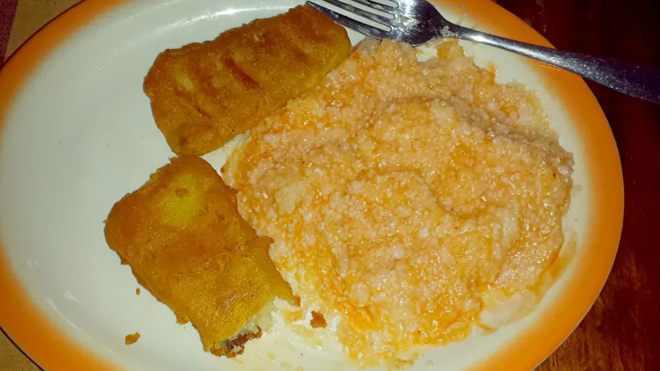 Beer Battered Fish with Buttered Grits|JKさん