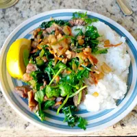 Marinated Beef & Vegetable Stir Fry + Rice|Vanessaさん