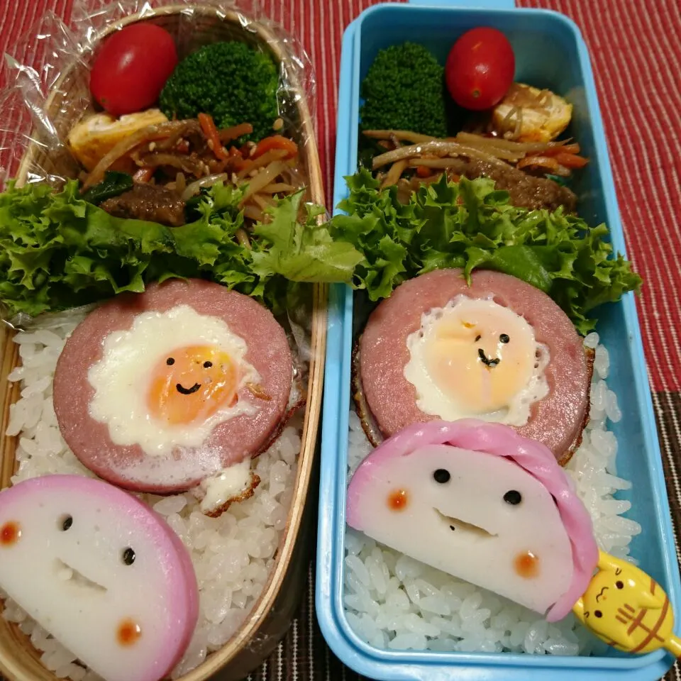 Snapdishの料理写真:6月22日(月)　高校生女子&オレ弁当|クッキングおやぢさん