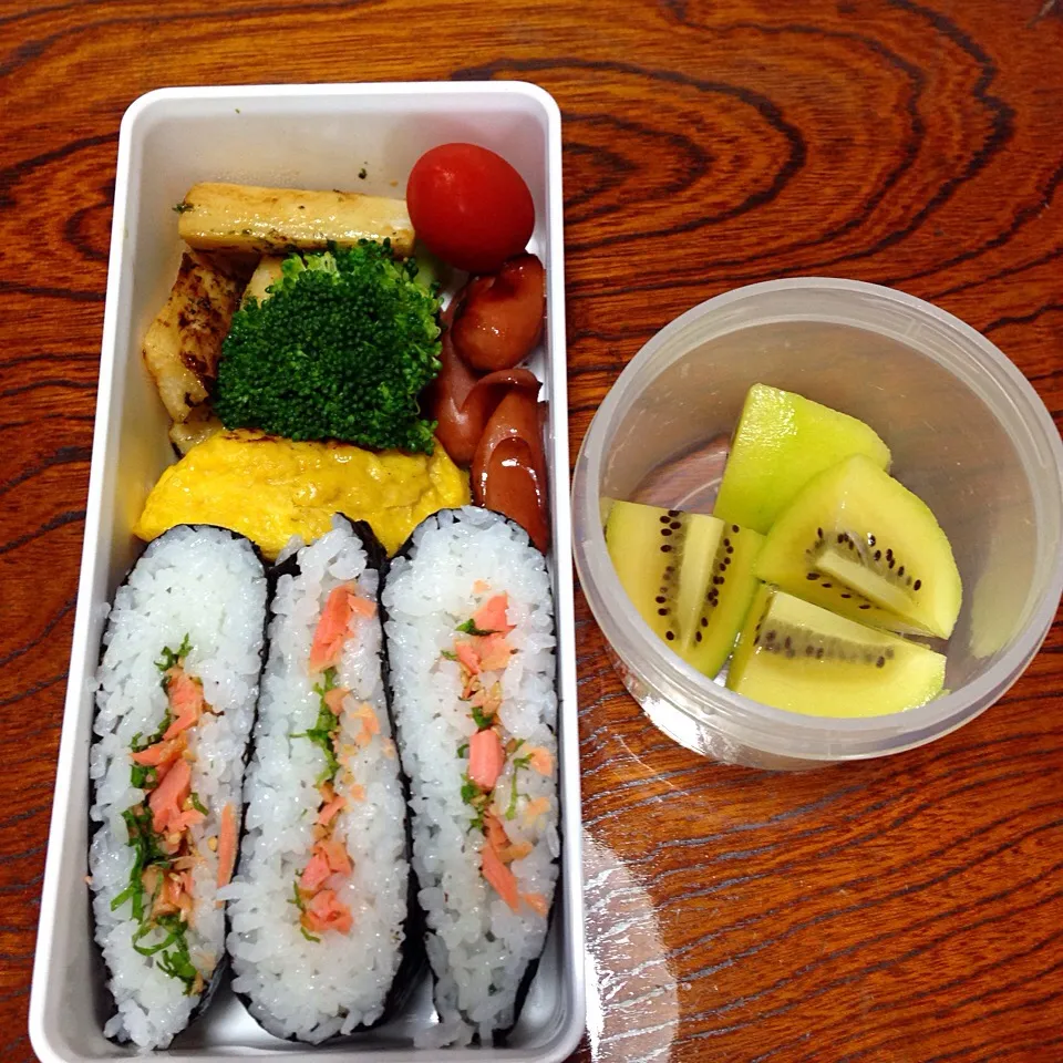 Snapdishの料理写真:6/22のお弁当|どくきのこさん