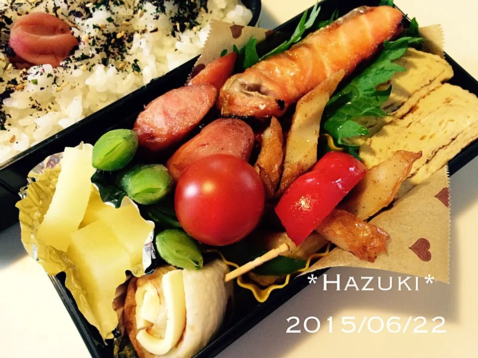 高校生息子弁当|Hazukiさん