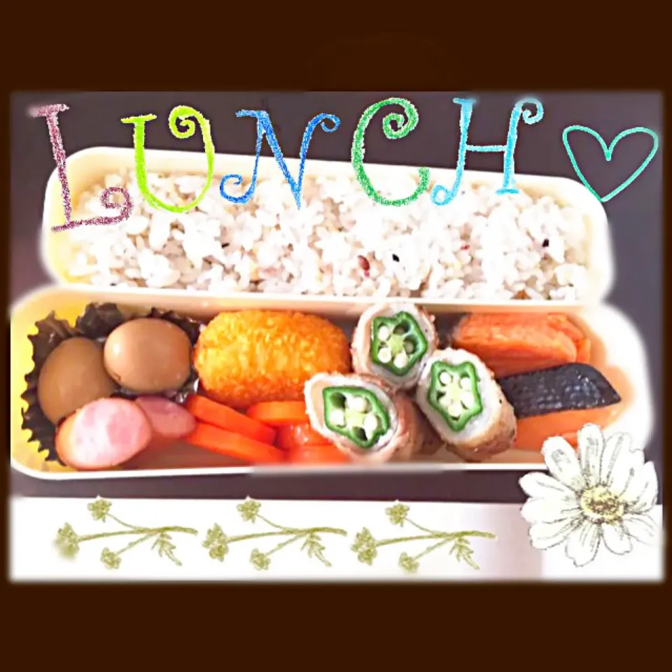 6/22お弁当♡|honeyhinaさん