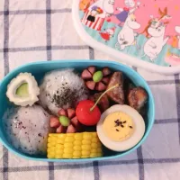 息子のお弁当|たかひーさん