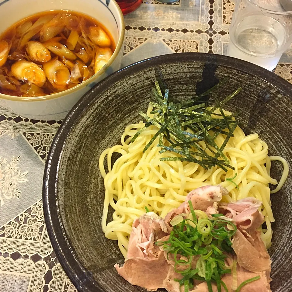 Snapdishの料理写真:つむぎつけ麺@らーめん紬麦(秋葉原)|塩豚骨さん