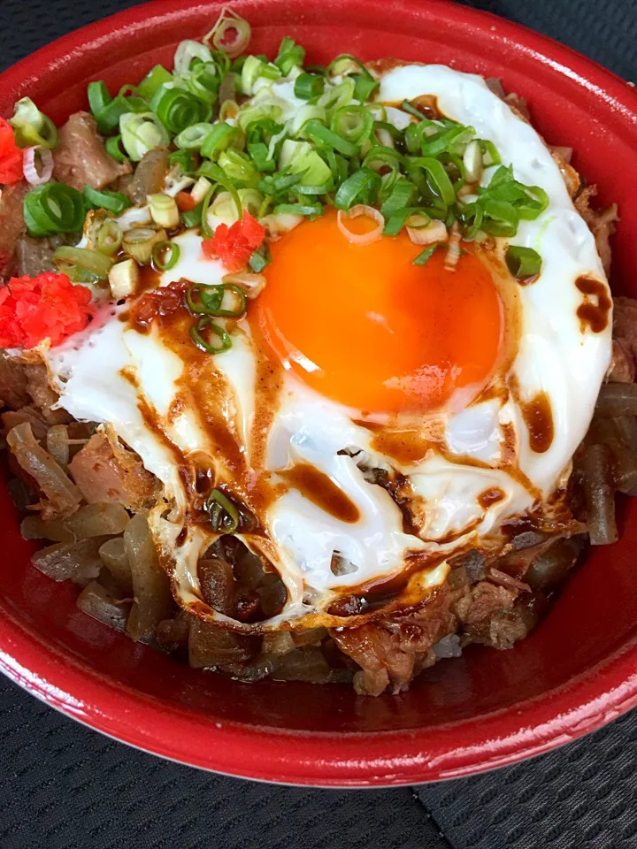 ぼっかけ丼|中華蕎麦 銀時さん