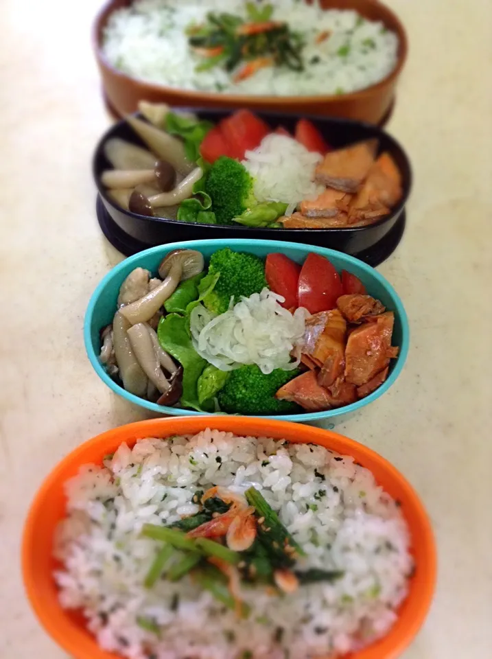 Today’s lunch box. 娘に新しいお弁当箱買ったにょー♪ごはん多いかなw|hoppycowさん