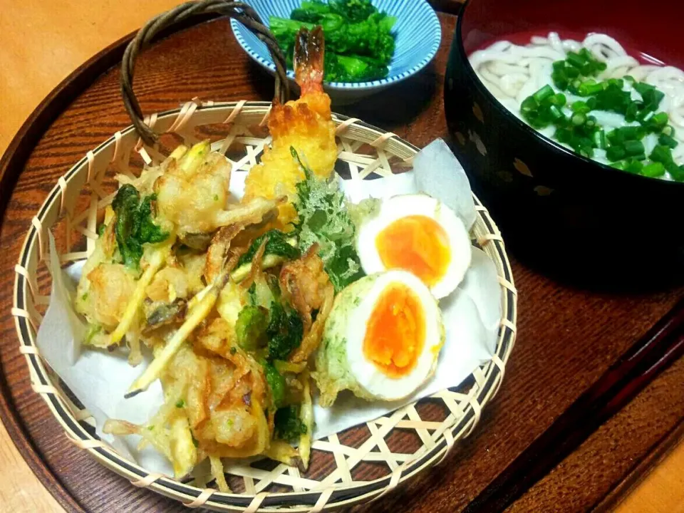 天ぷらうどんセット|ARIさん