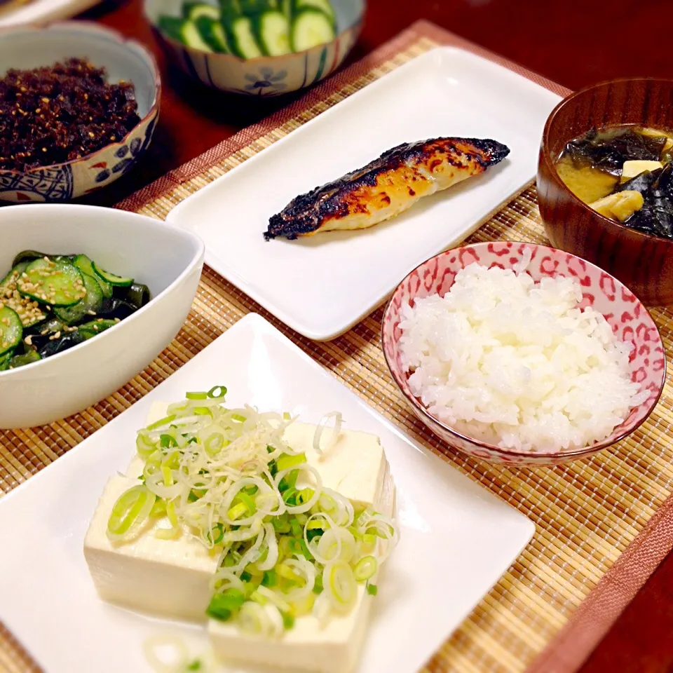 さっぱり和食な夜ごはん|ヒロリンさん