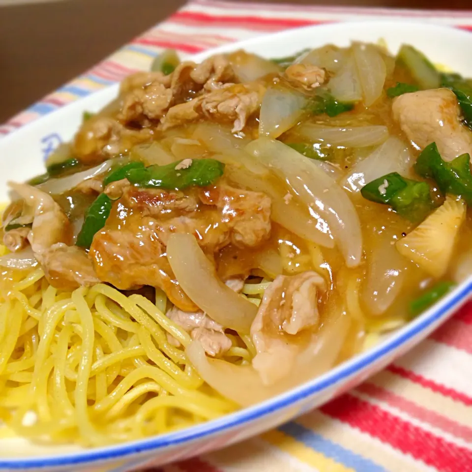 野菜たっぷり❤️あんかけ焼きそば|ららさん