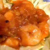 エビチリ sweet and spicy shrimp|emi tanakaさん