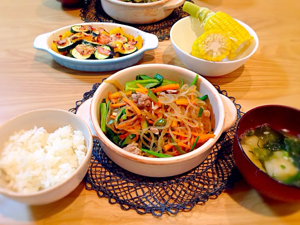 チャプチェ定食|Miki  Asakuraさん