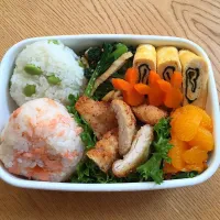 Snapdishの料理写真:チキンカツ弁当|よーこさん