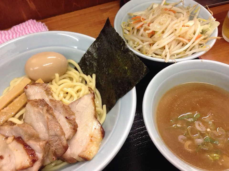 Snapdishの料理写真:味玉チャーシューつけ麺|KOMAさん