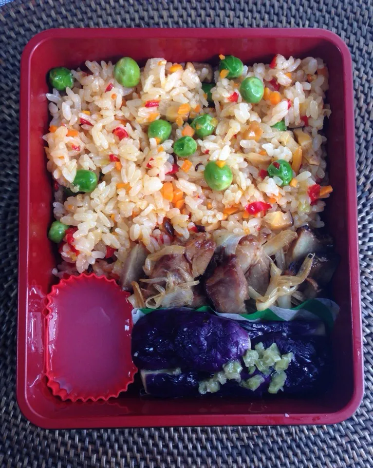 五目野菜炒飯弁当|*なおみん*さん