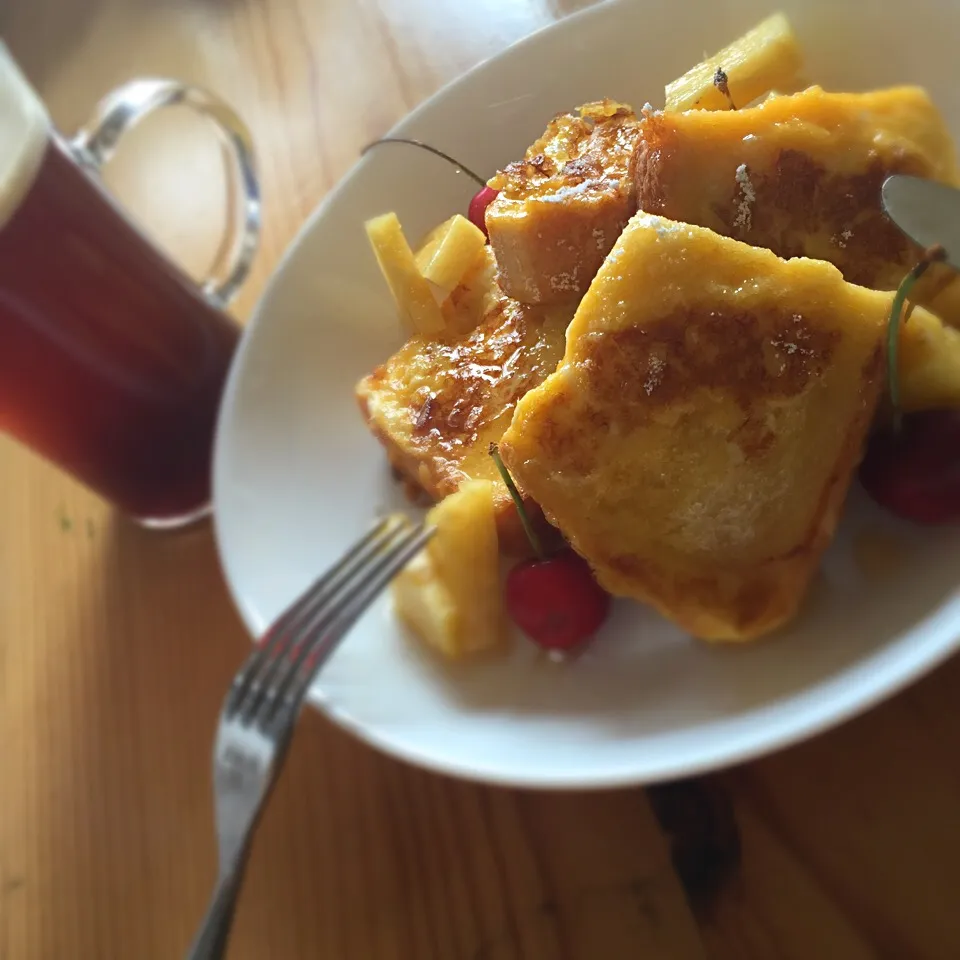 Snapdishの料理写真:朝食◎ フレンチトースト|しょちちさん