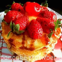 Strawberry pancake|thiendaiさん