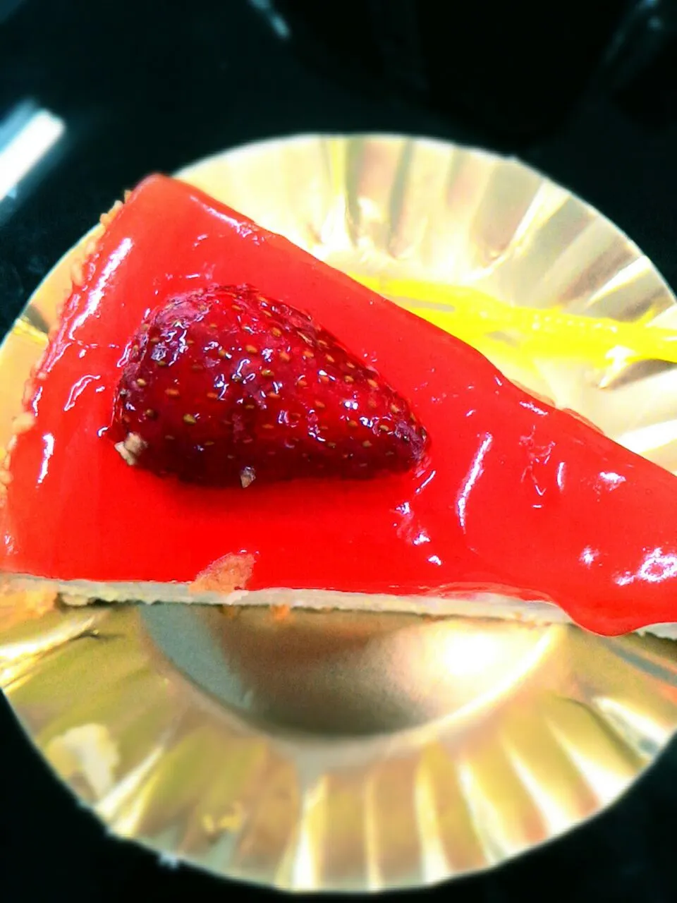 #strawberry #cheese #cake 🍰🍰🍰 #yummy|billinda adianaさん