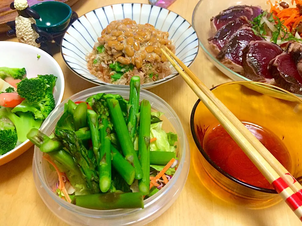 野菜もりもり夕飯✳︎ゆる糖質制限|やました まみさん