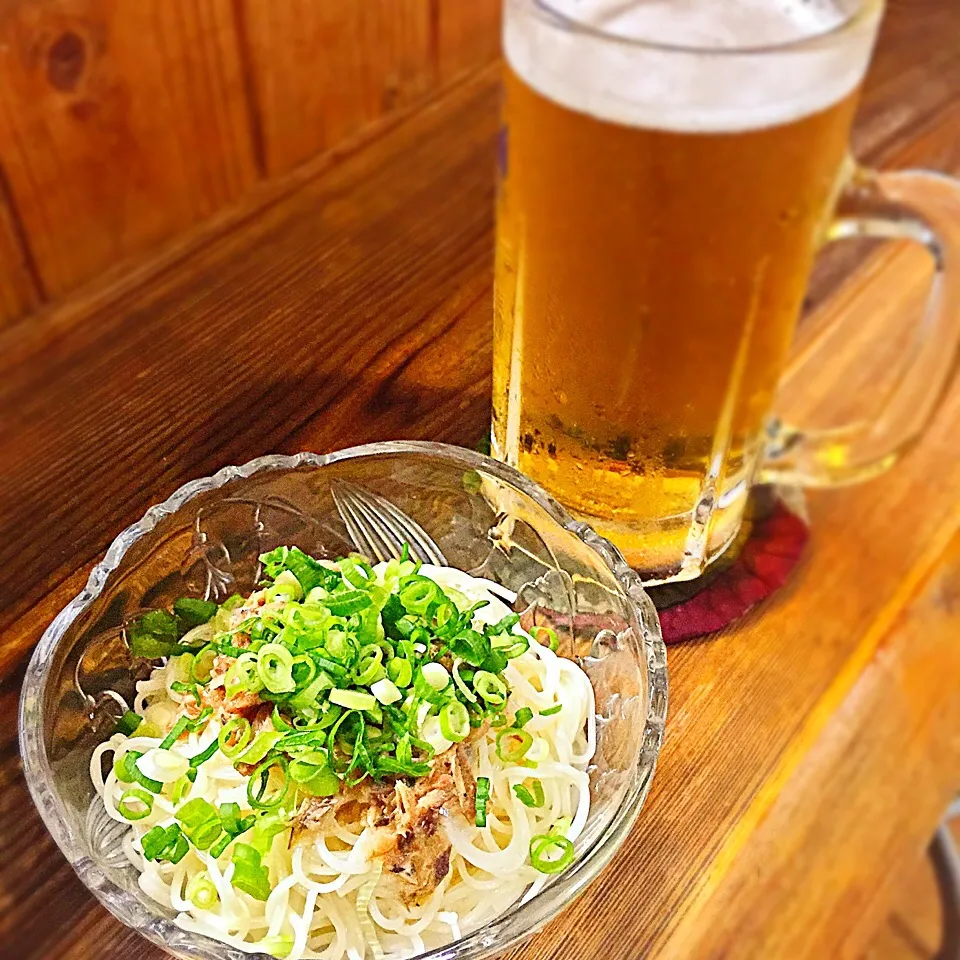 Snapdishの料理写真:お通し⑥甘酢そうめん|ち〜おんさん