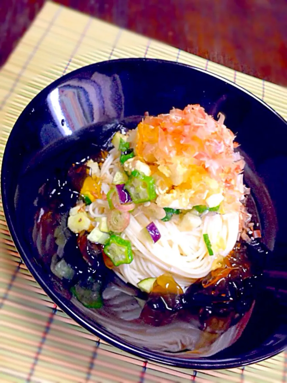 揚げ出し豆腐素麺＼(^o^)／|富士子🍒🐰🍓さん