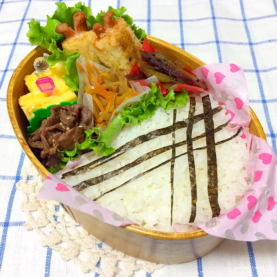 海老フライもどき弁当♪|39biscuitさん