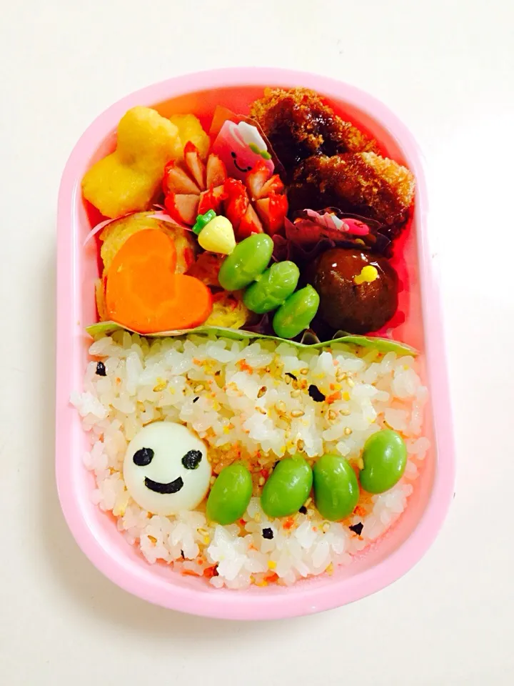 幼稚園の娘のお弁当♡|さきさん