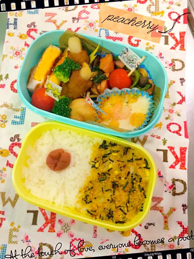 Snapdishの料理写真:長女☆高校生弁当😊46日目|☆ぴ〜ちゃん☆さん