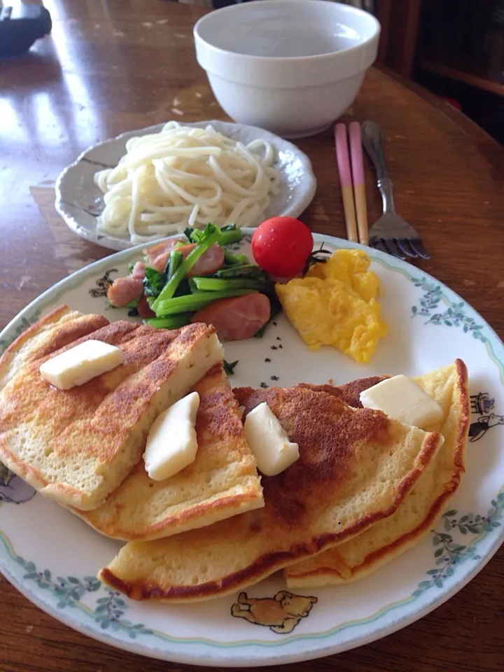 Snapdishの料理写真:子どもの朝ご飯|さんだーさん