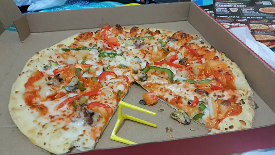 Sea food pizza.|Mohammad Assad Arshadさん