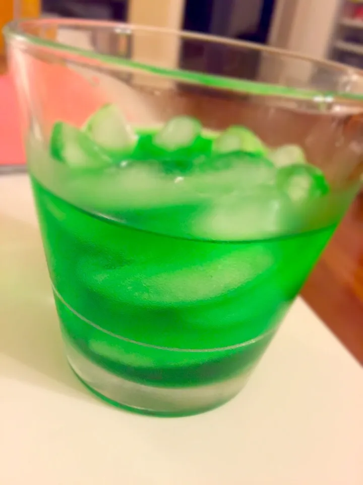 Snapdishの料理写真:Water colored with Icing Gel , produced by my baby boy|Tomoさん