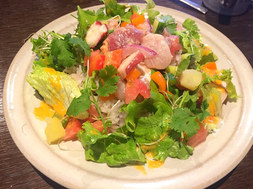 ペルー風魚介マリネライス・セビーチェ(Cebiche,Peru dish)@池袋Museum|juneshunさん