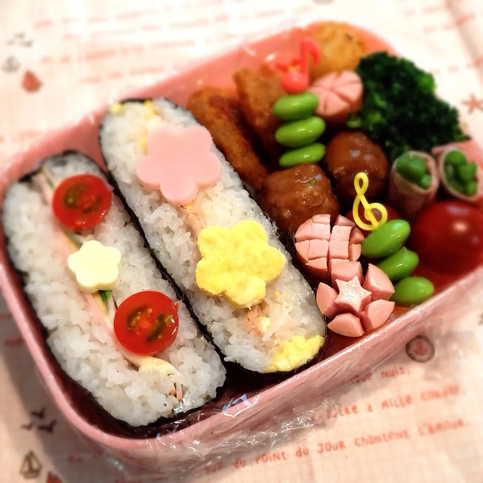 Snapdishの料理写真:おにぎらず弁当|kotaさん