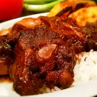 Jamaican Oxtails, Rice and Sweet Plaintains|Tracy Nicoleさん