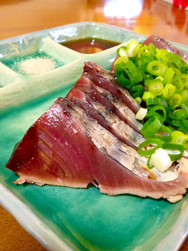 鰹のタタキ🐟余り炙ってない|まいりさん