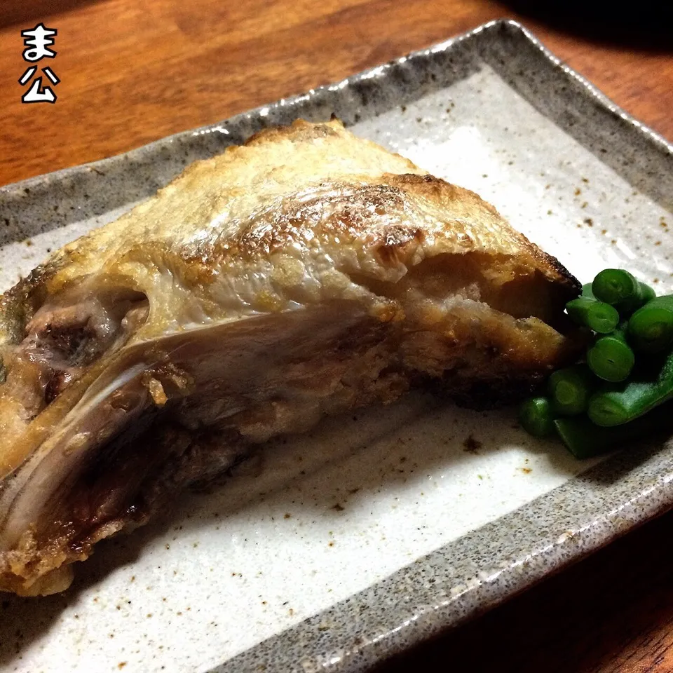 鰤カマ 塩焼|まる(丸大豆)さん