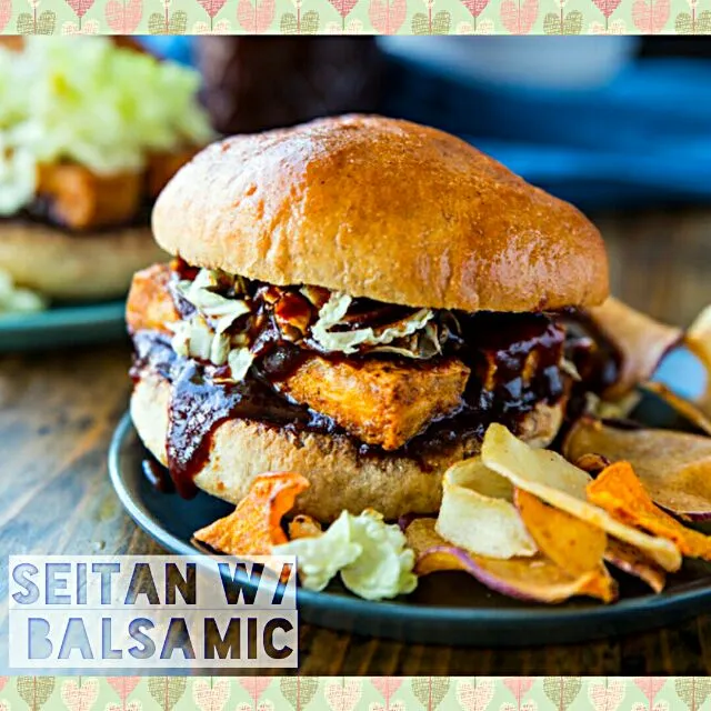 burger de seitan con balsamico|erreta (euskadi)さん