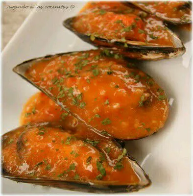 mussel in paprica sauce|erreta (euskadi)さん