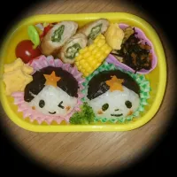 Snapdishの料理写真:幼稚園のお弁当 6.25|こうちゃんmamaさん