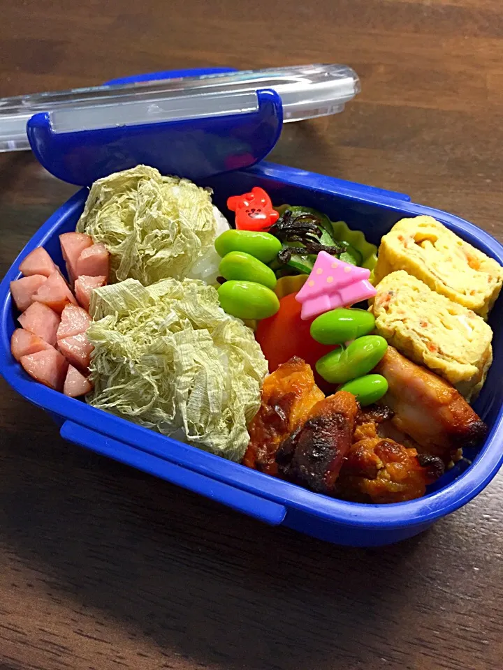 Snapdishの料理写真:タンドリーチキンのお弁当|kiicoさん